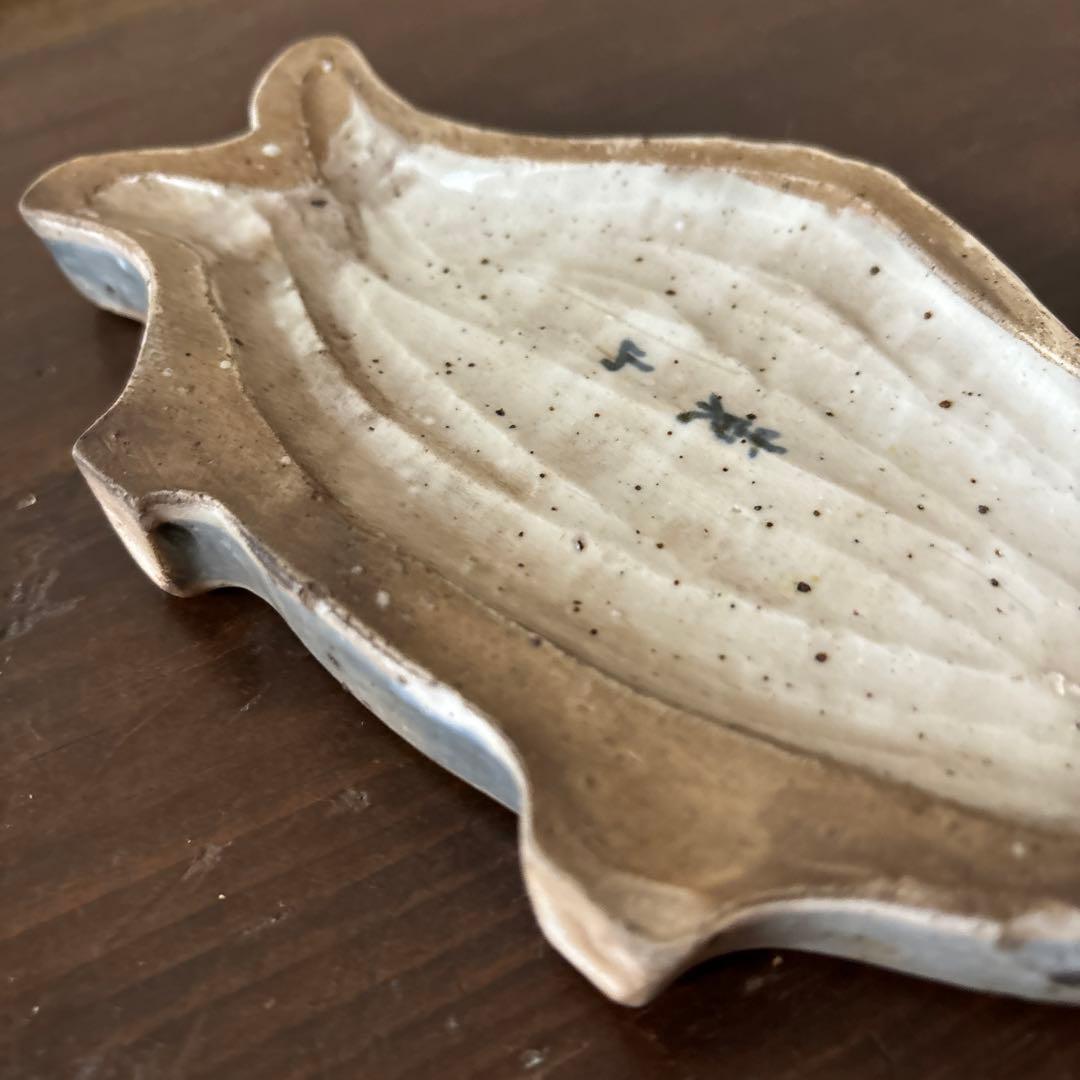 染付魚形硯　東山　兵庫県姫路　江戸時代　骨董　アンティーク検:李朝　三田　伊万里
