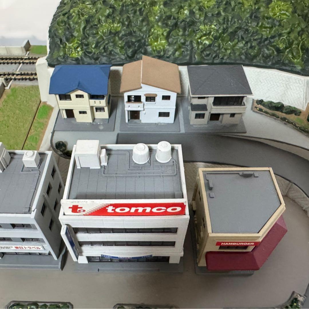 東京マルイPROZ完成ジオラマコース基本セットZゲージ精密鉄道模型付属品あり