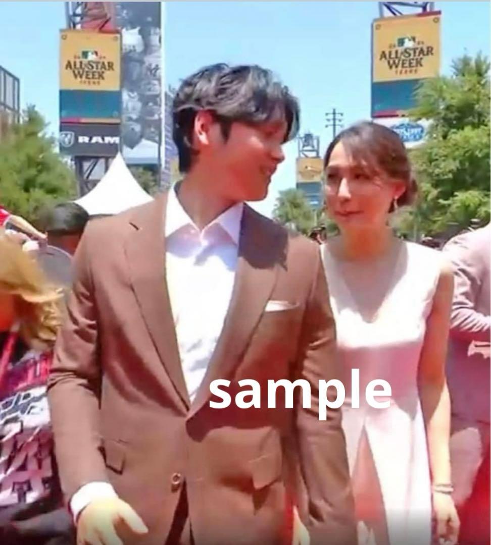 大谷翔平・真美子夫妻　レッドカーペット20選　★254   選択購入可能