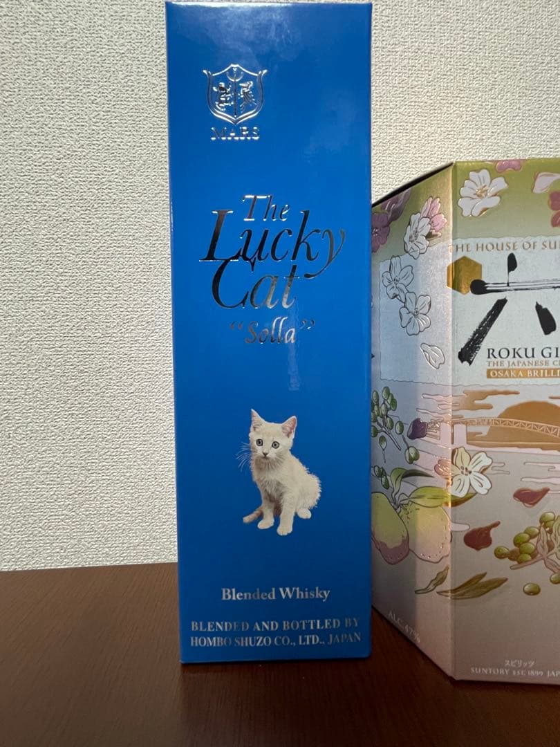 ラッキーキャットソラ & クラフトジン　ROKU 〈六〉(大阪万博) 2本セット