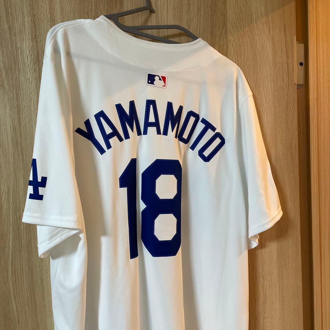 Nike Dodgers ユニフォーム YAMAMOTO 18 XL