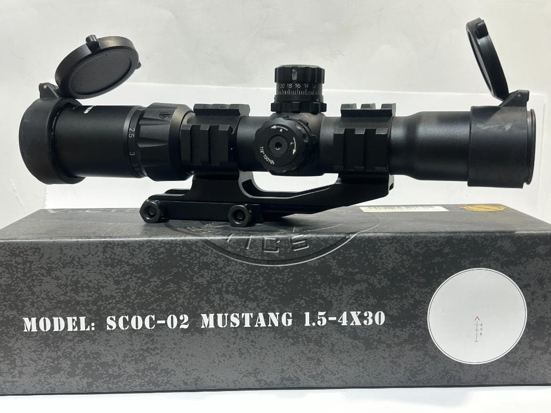 ベクターオプティクス Mustang 1.5-4x30 タクティカルスコープ