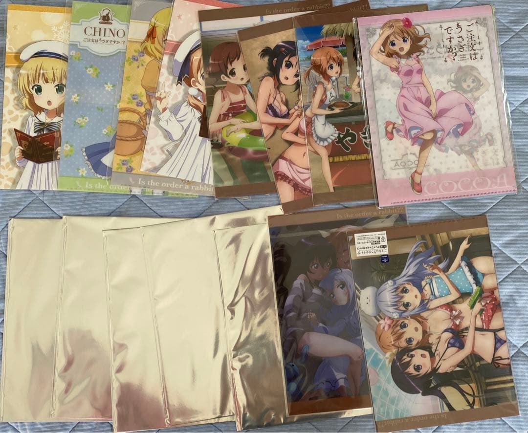ご注文はうさぎですか　ごちうさ　クリアファイル　大量　グッズ　芳文　くじ　セット