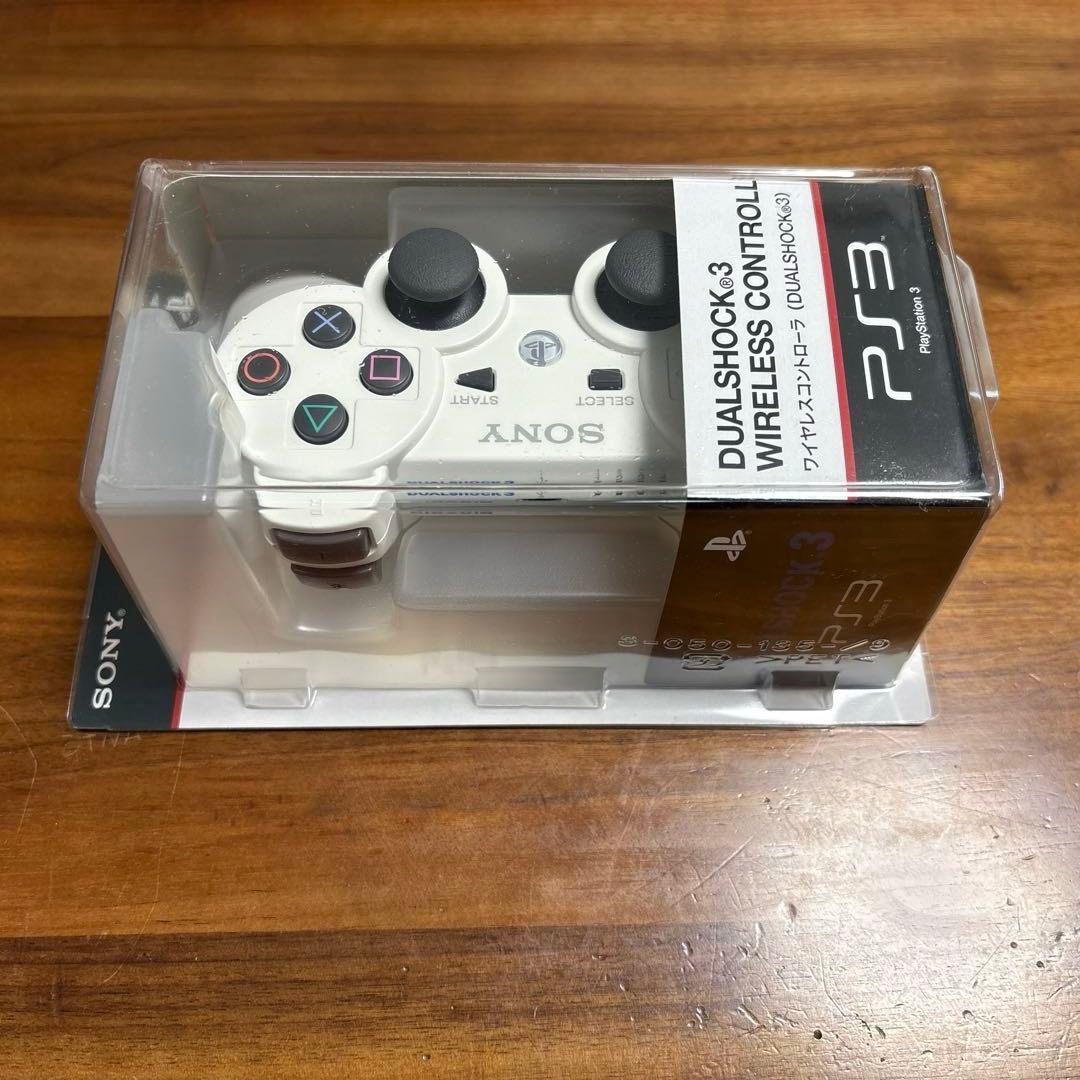 PS3 ワイヤレスコントローラ クラシックホワイト【おまけ付】