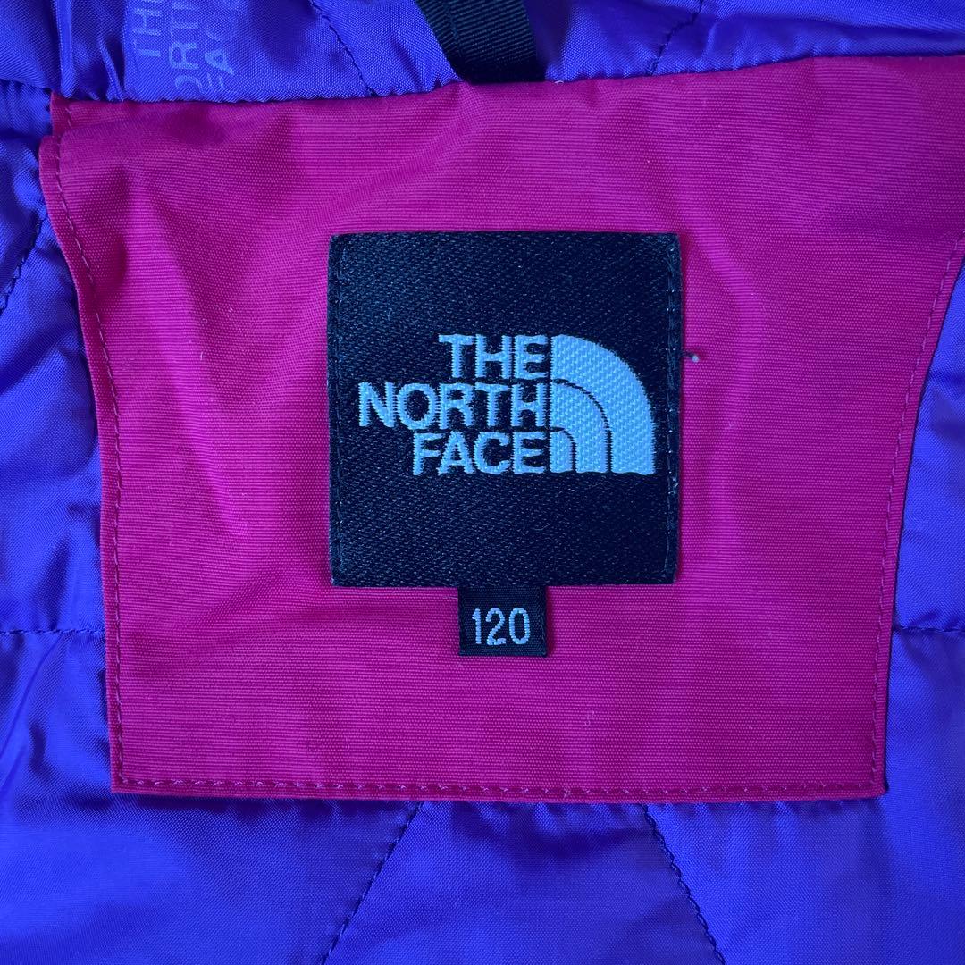 キッズ　THE NORTH FACE スノーウエア　上下セット　120cm