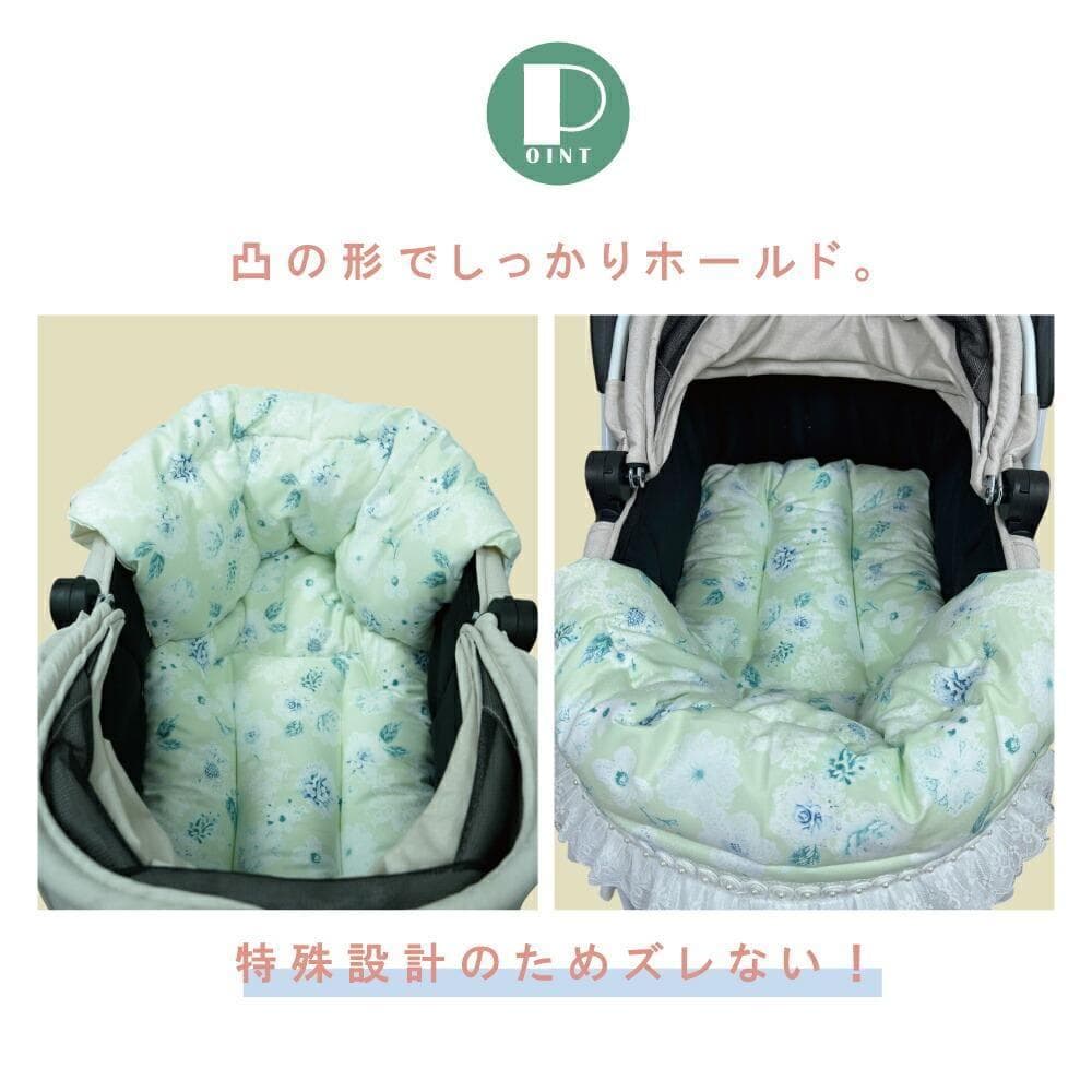 【一体型・L】カートクッション★ピンク あご乗せ コンフォーター カートカバー