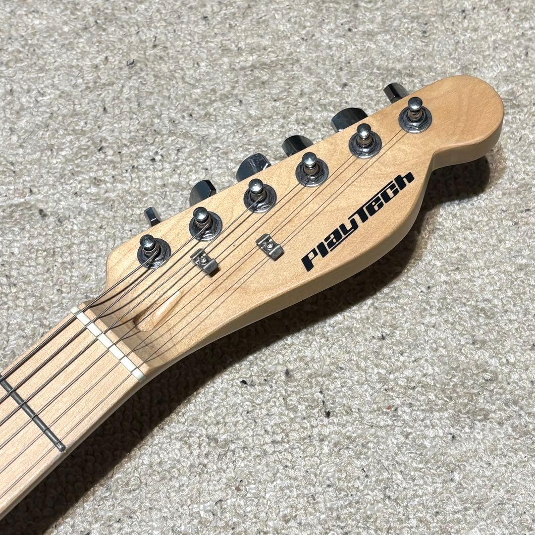 PLAYTECH テレキャスター お洒落なアイスメタリックブルー