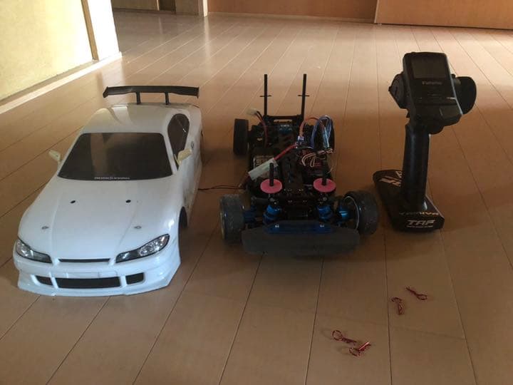 ラジコン　タミヤ　TT-01 フタバプロポ　バッテリー　充電器セット