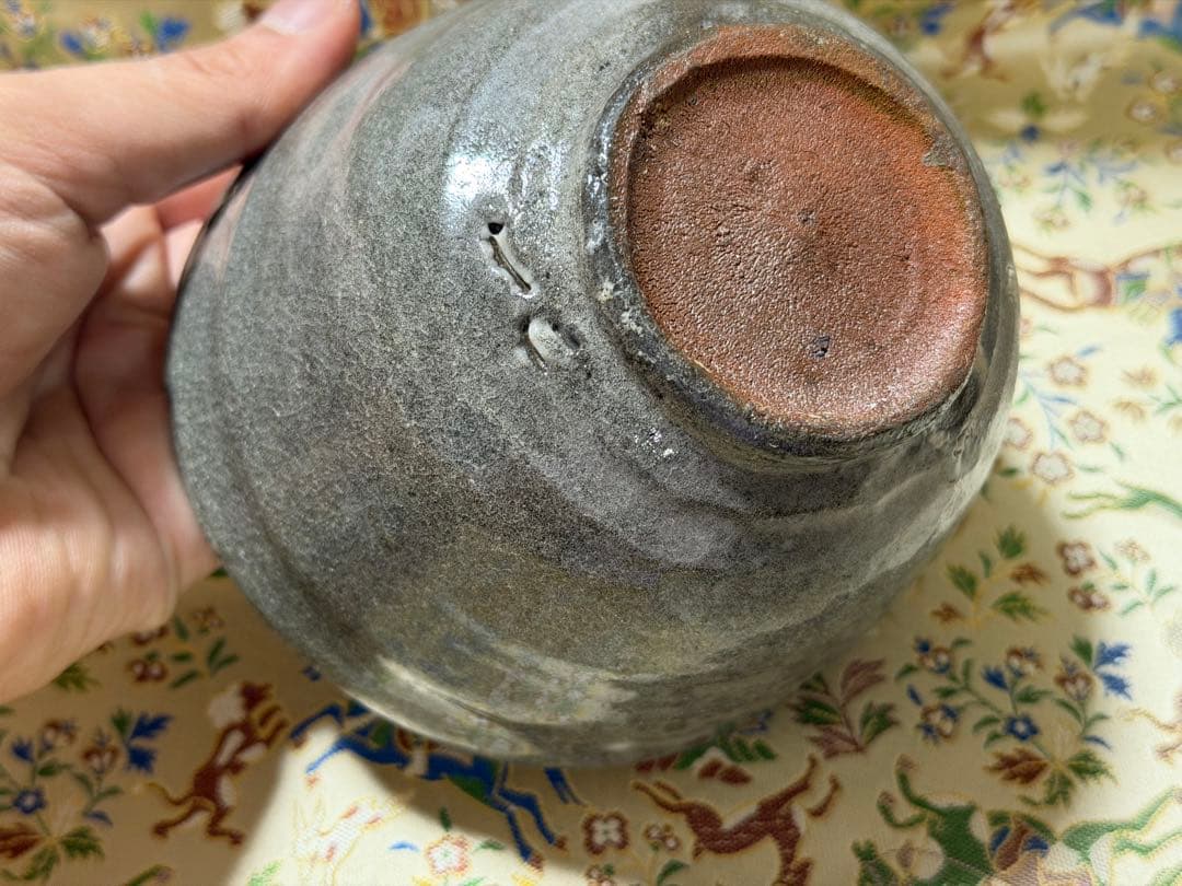 西岡小十 上位作 唐津茶碗