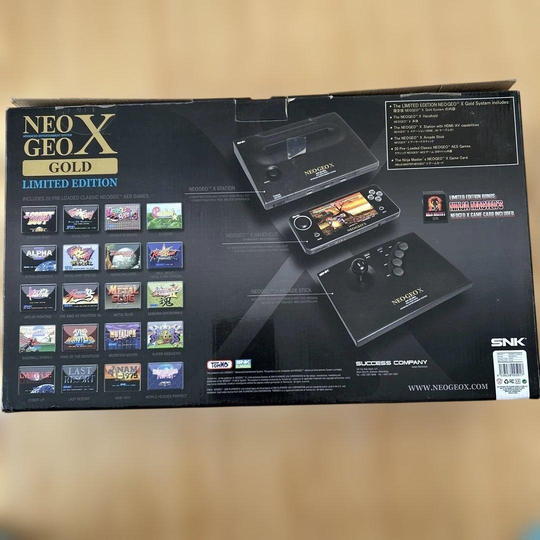 SNK 他ゲーム機本体 NEOGEO X GOLD