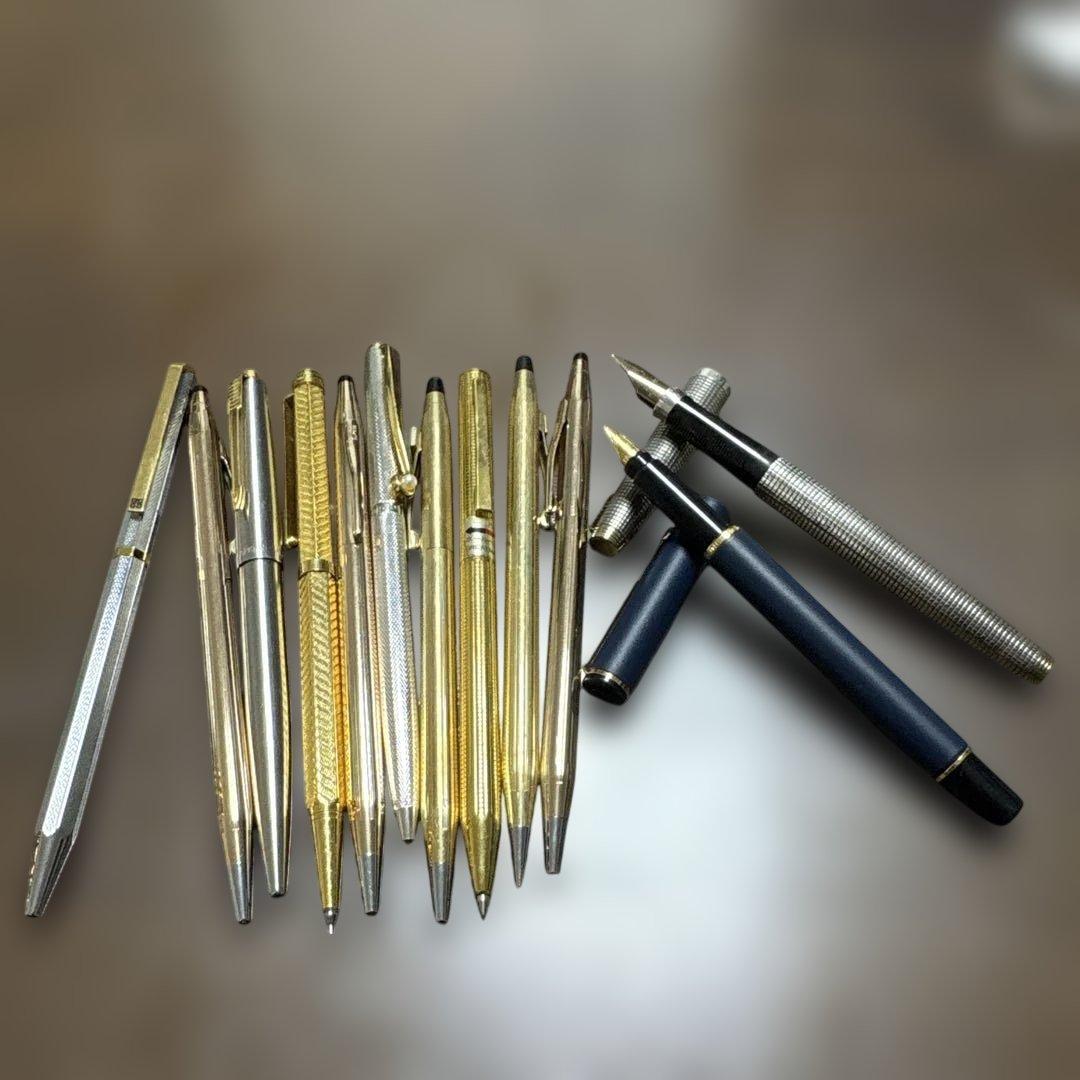 高級万年筆・ボールペンPARKER 14K siliver givenchi