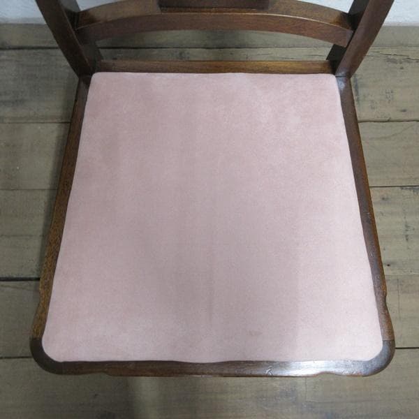 イギリス アンティーク 家具 ダイニングチェア 猫脚 椅子 英国 4763d