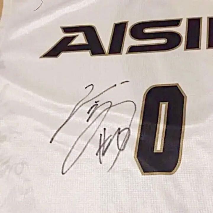 新品 Bリーグ シーホース三河 橋本竜馬選手 直筆サイン入り ユニフォーム