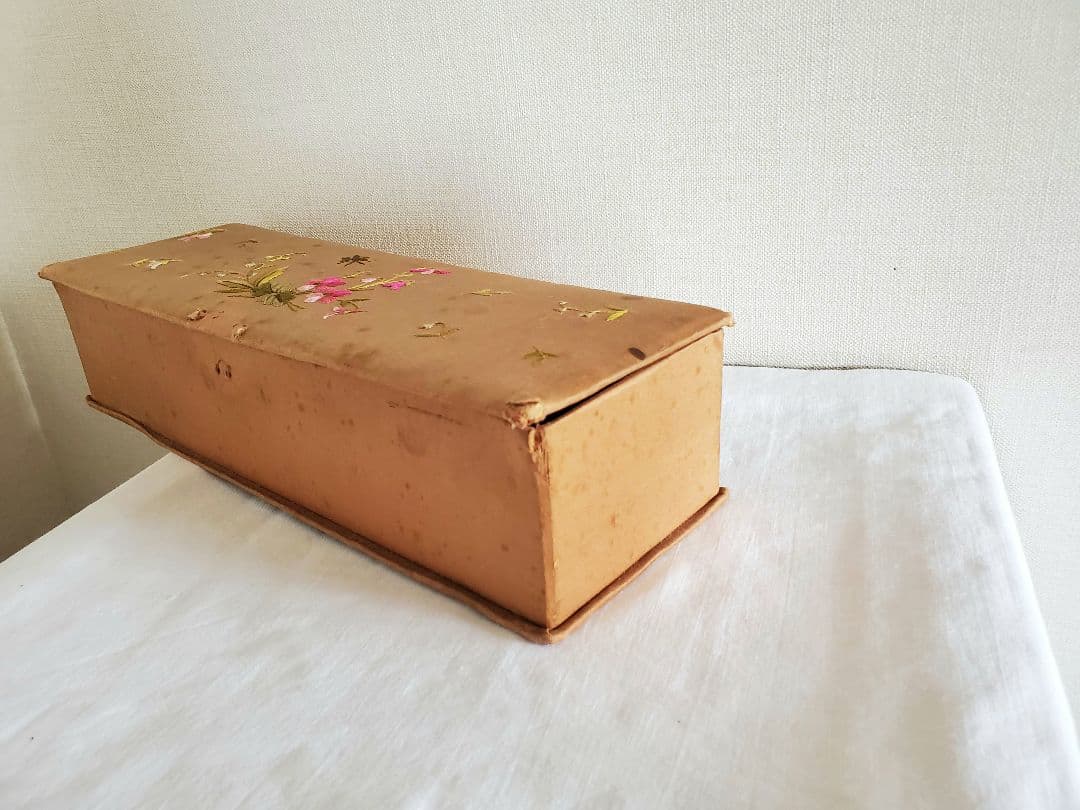 フランス　アンティーク　カルトナージュ