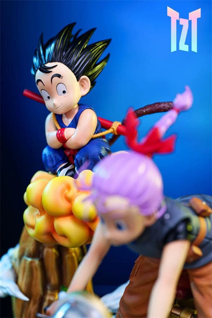 ドラゴンボール ブルマ 孫悟空 フィギュア ガレージキット