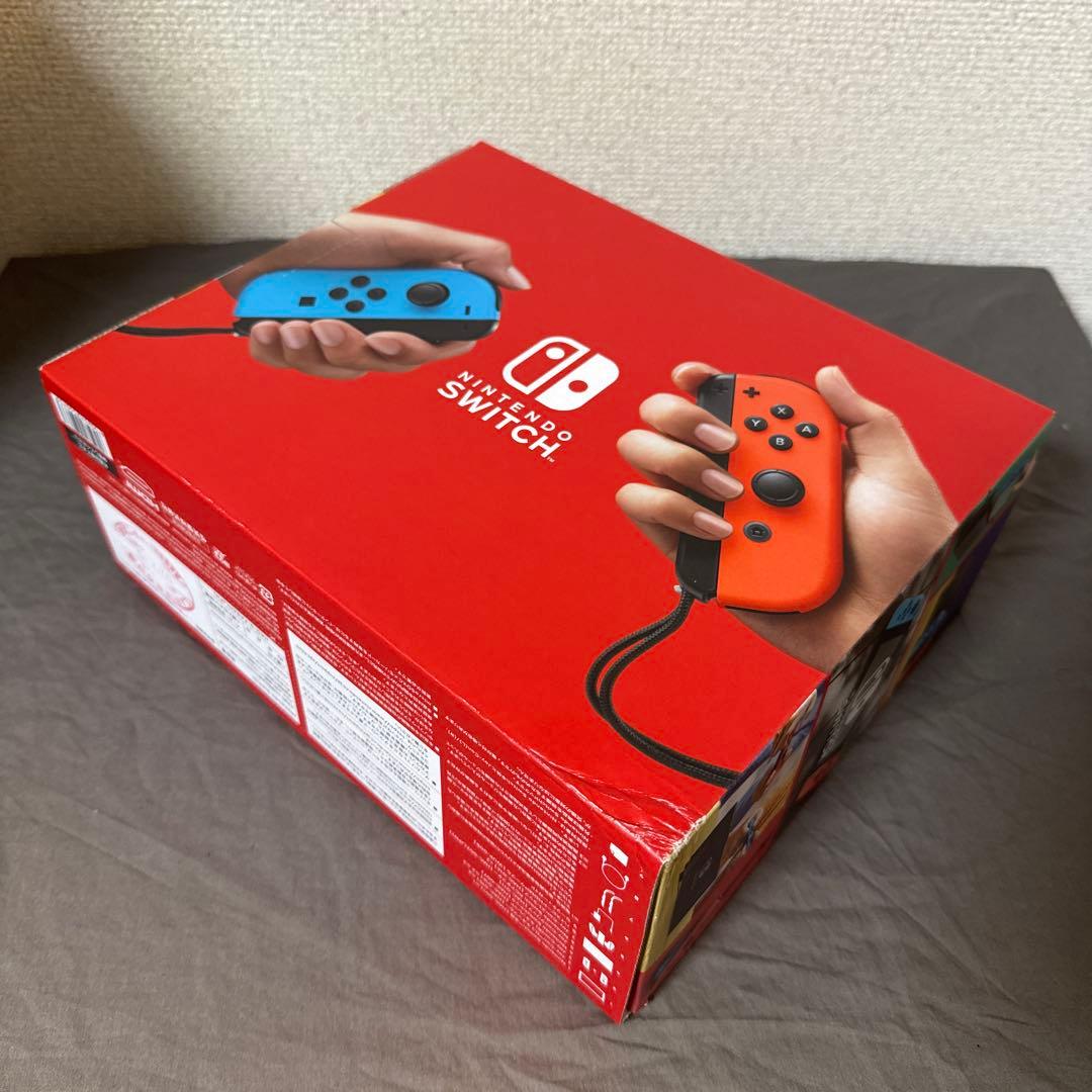 Nintendo Switch 本体 ネオンブルー/ネオンレッド 箱潰れあり