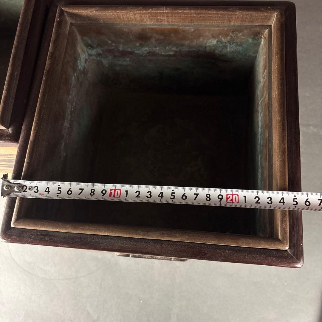 黒柿　火鉢