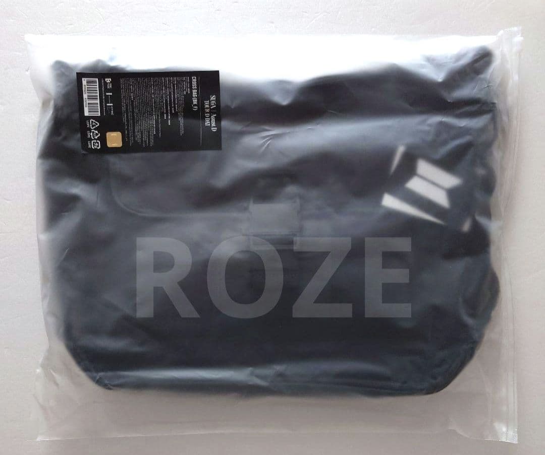 BTS SUGA Agust D ユンギ D-DAY クロスバッグ 黒 未使用