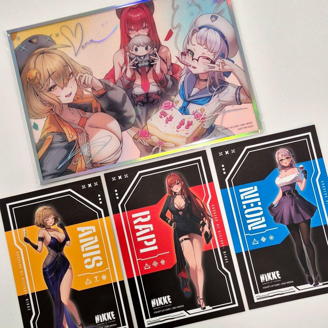 韓国限定 勝利の女神：NIKKE 公式アンソロジーファンブック 特別版 特装版
