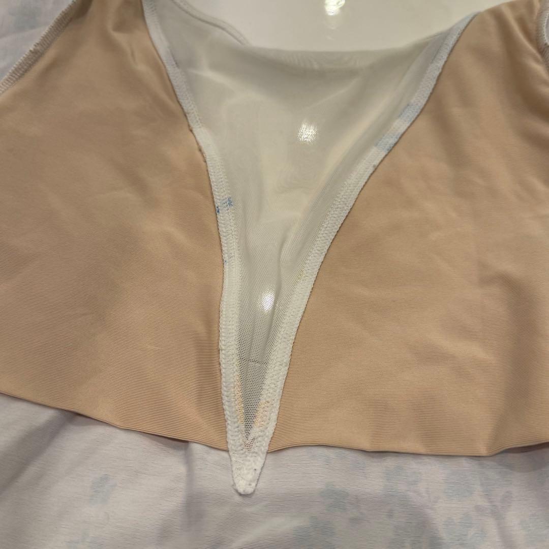 スティナ　花柄 レオタード 黄色