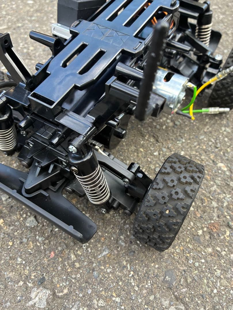 タミヤ GF-01 モーター付 18T ランドクルーザー 40 ボディ付