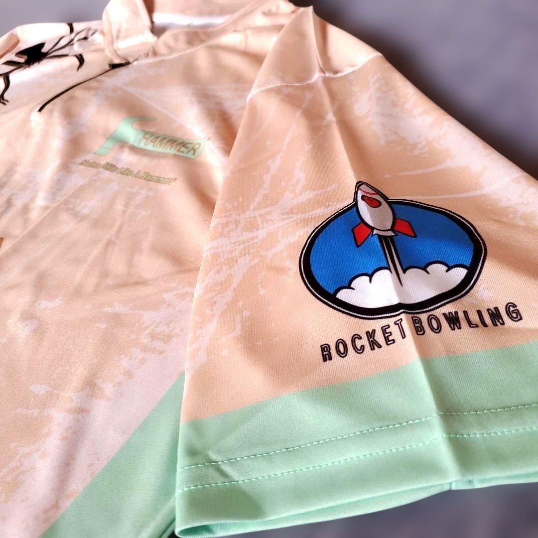 日本未発売✨ブラックウィドー【日本サイズ4L】オレンジ　大きめ　ボウリング