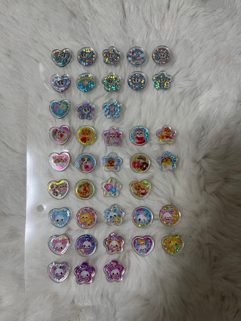 シール帳　ぷくぷくシール