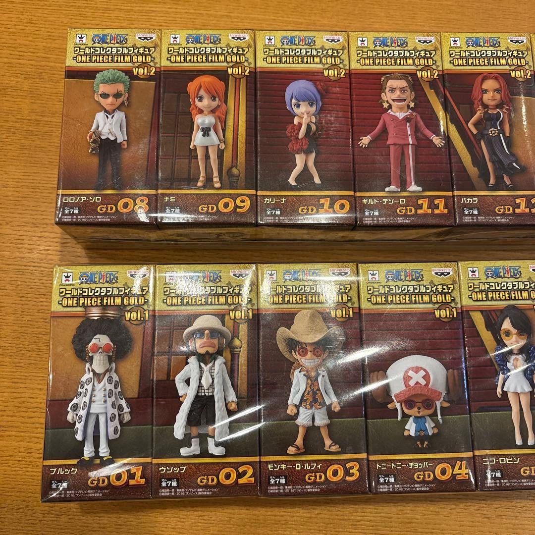 ワンピース ワーコレ 劇場版FILM GOLD 全35種 新品未開封セット‼️