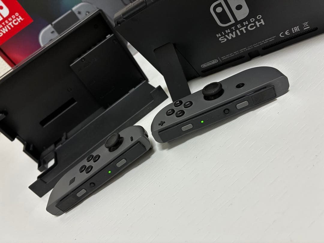【美品】ニンテンドー スイッチ グレー 本体
