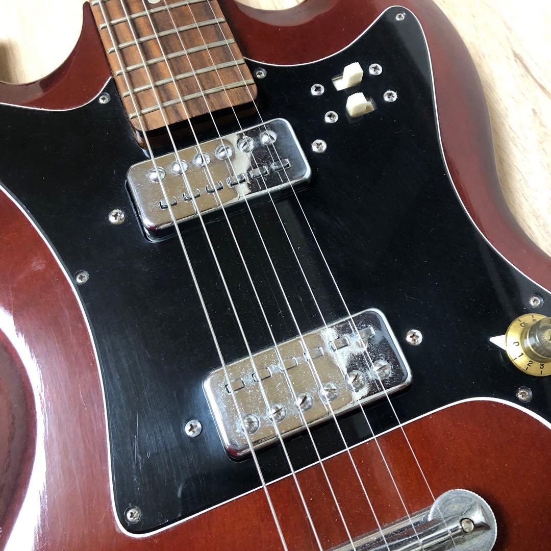 60〜70’s ？　日本製　詳細不明　SG ギター　エレキギター