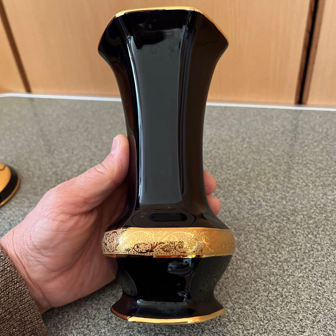 フランス製LIMOGES CASTEL花瓶2個セット