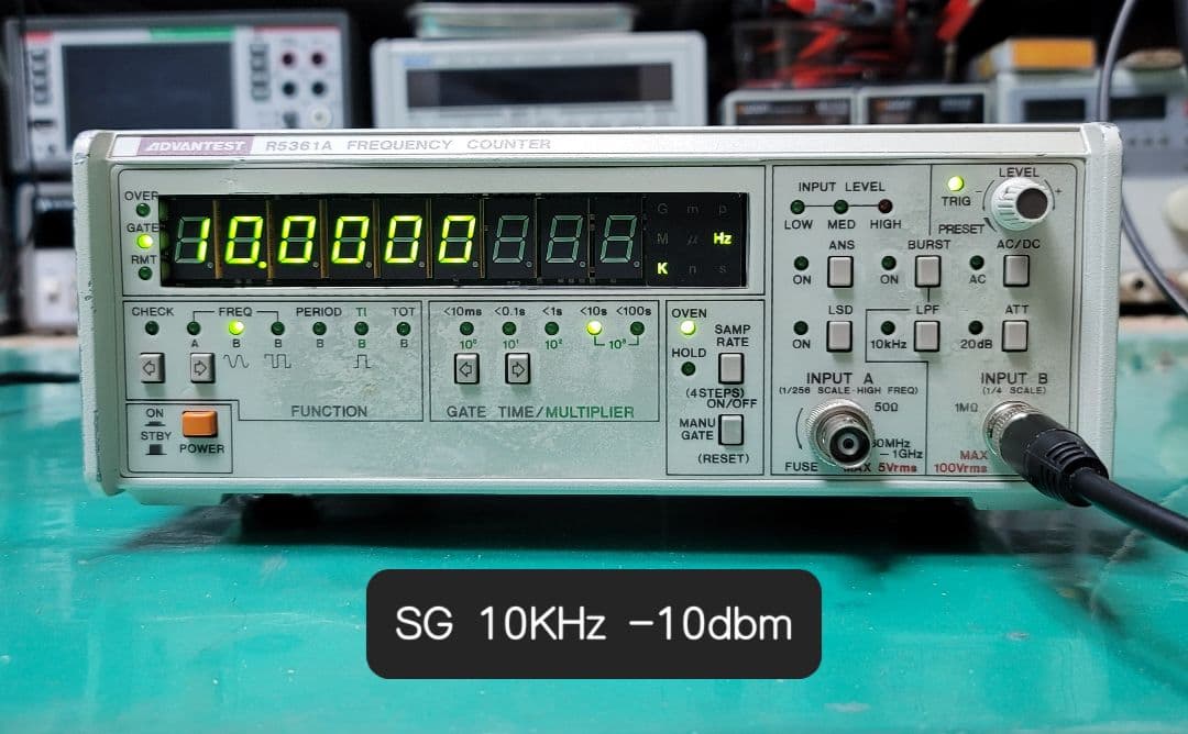 ADVANTEST R5361A 0.2mHz-1000MHz 周波数カウンター
