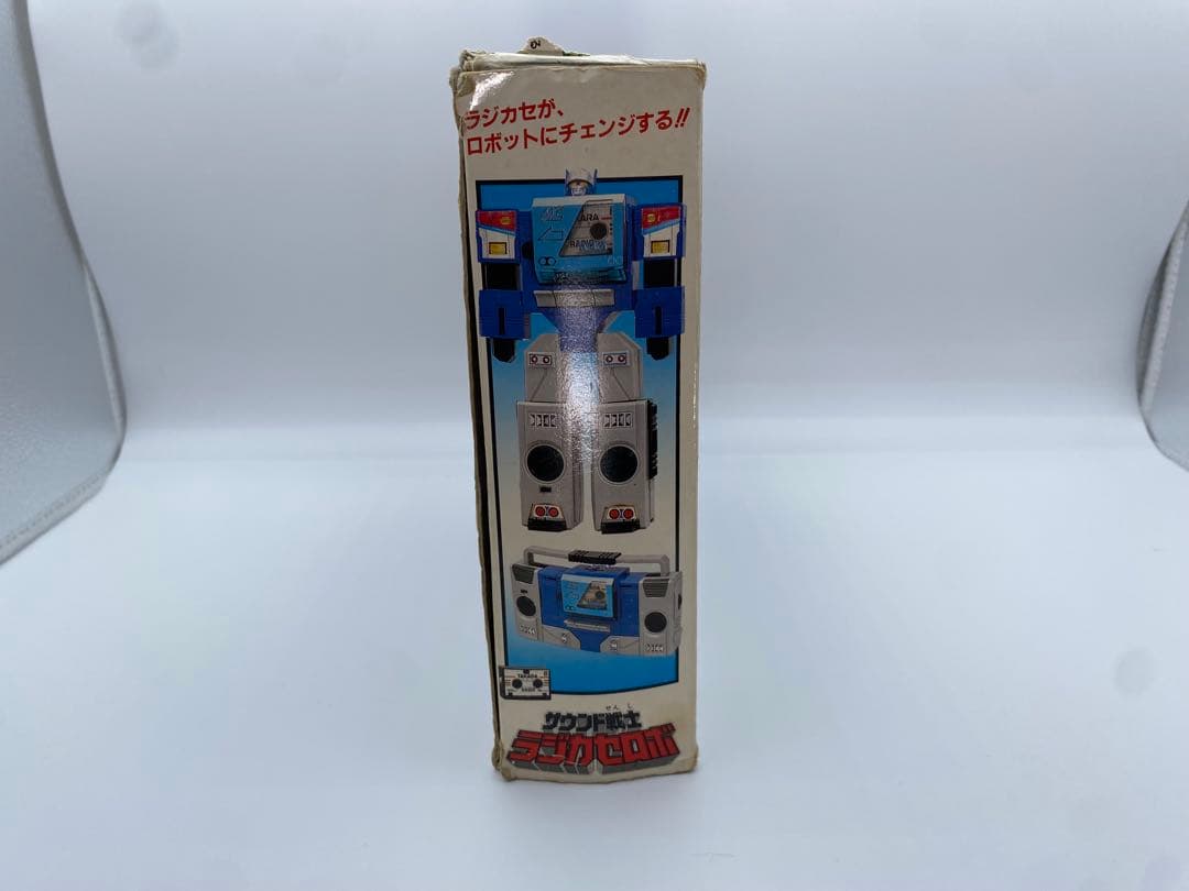 TAKARA タカラ ミクロマン サウンド戦士 ラジカセロボ 箱付属 当時物