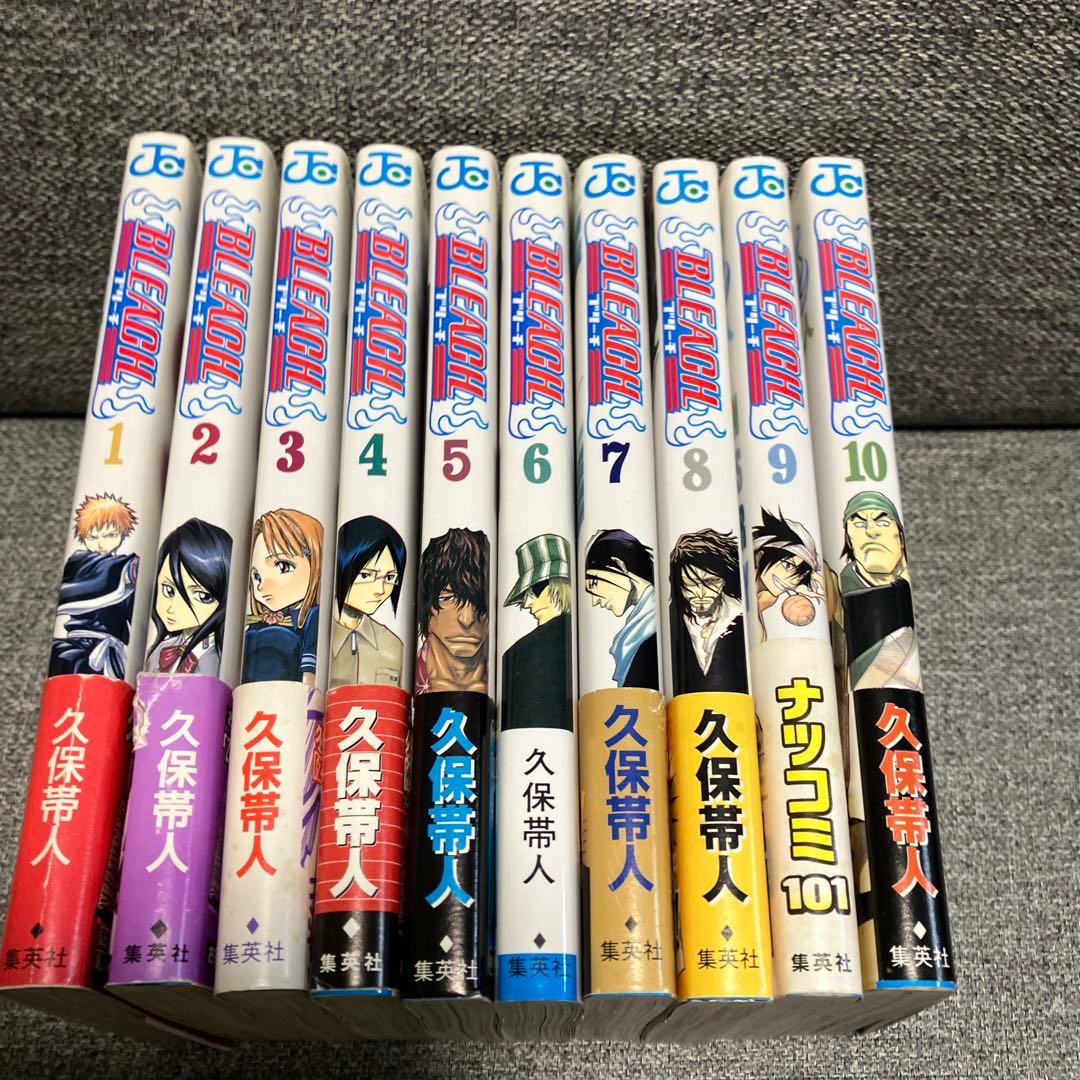 【初版 帯付き】BLEACH ブリーチ 1～10巻セット