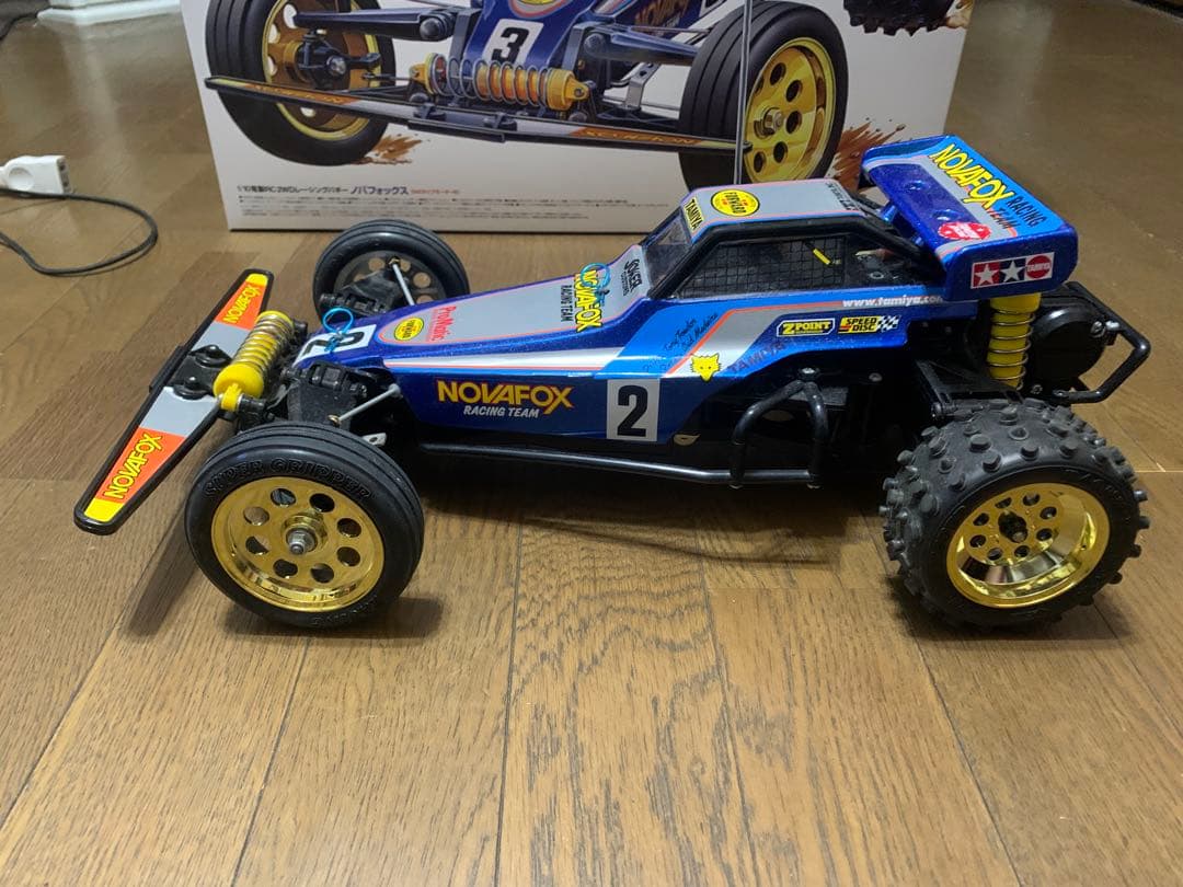 最終値下TAMIYA NOVAFOX ➕サンワ当時物美品プロポ2個セット