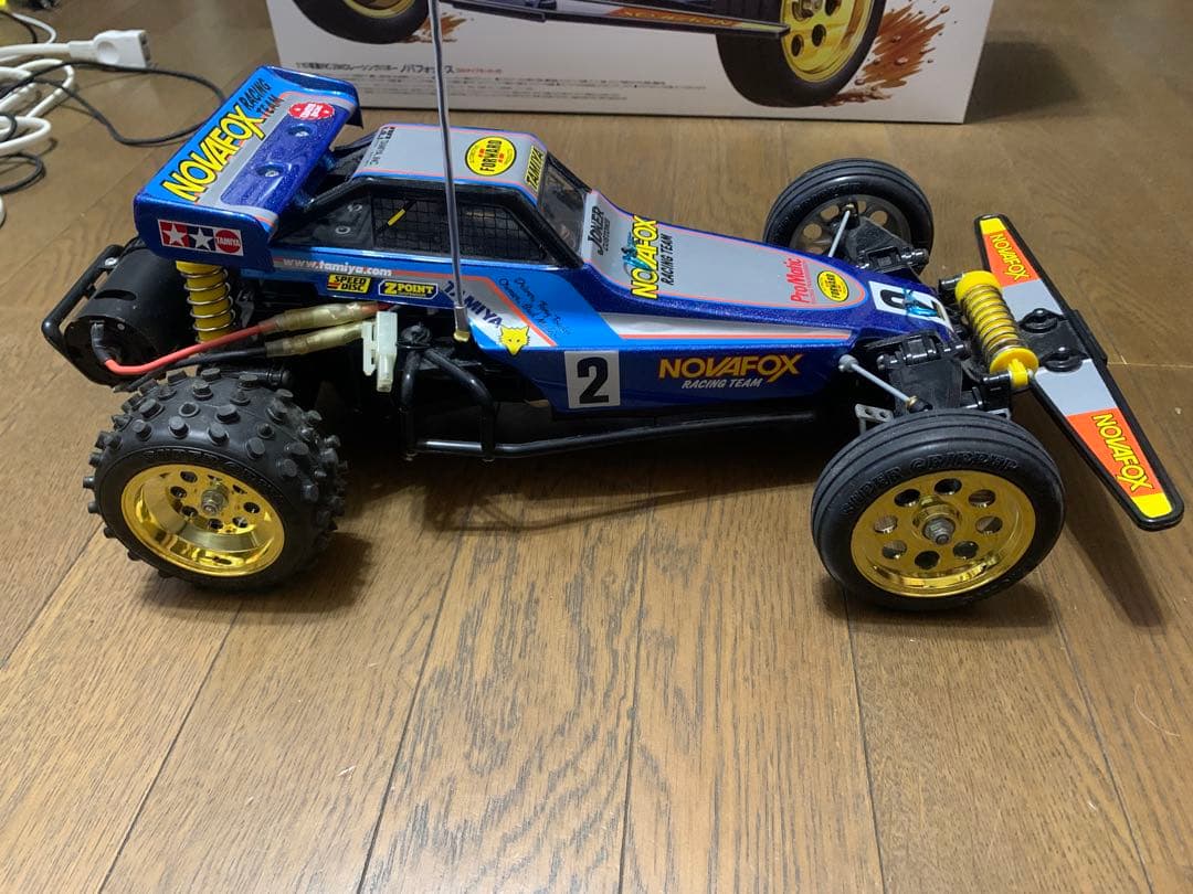 最終値下TAMIYA NOVAFOX ➕サンワ当時物美品プロポ2個セット