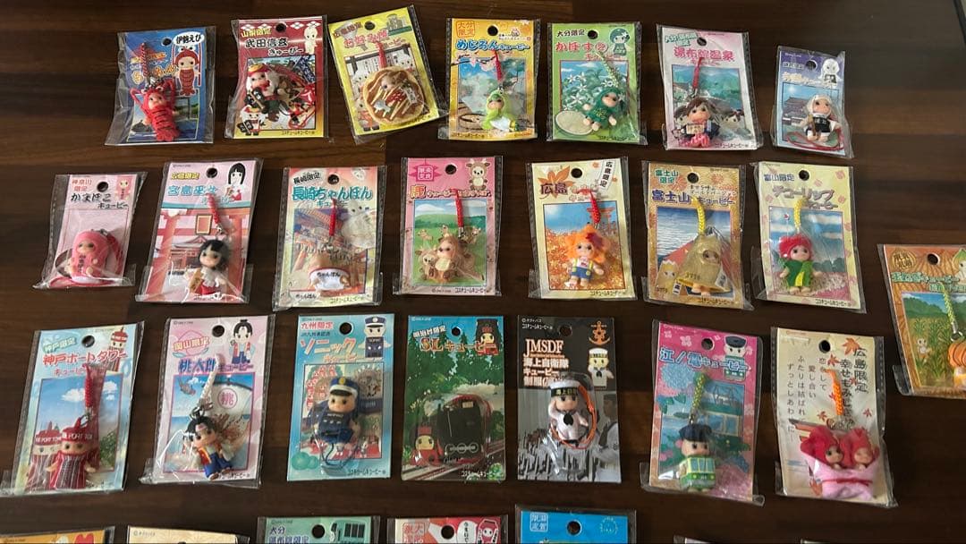 キューピー ご当地 ストラップ 未使用