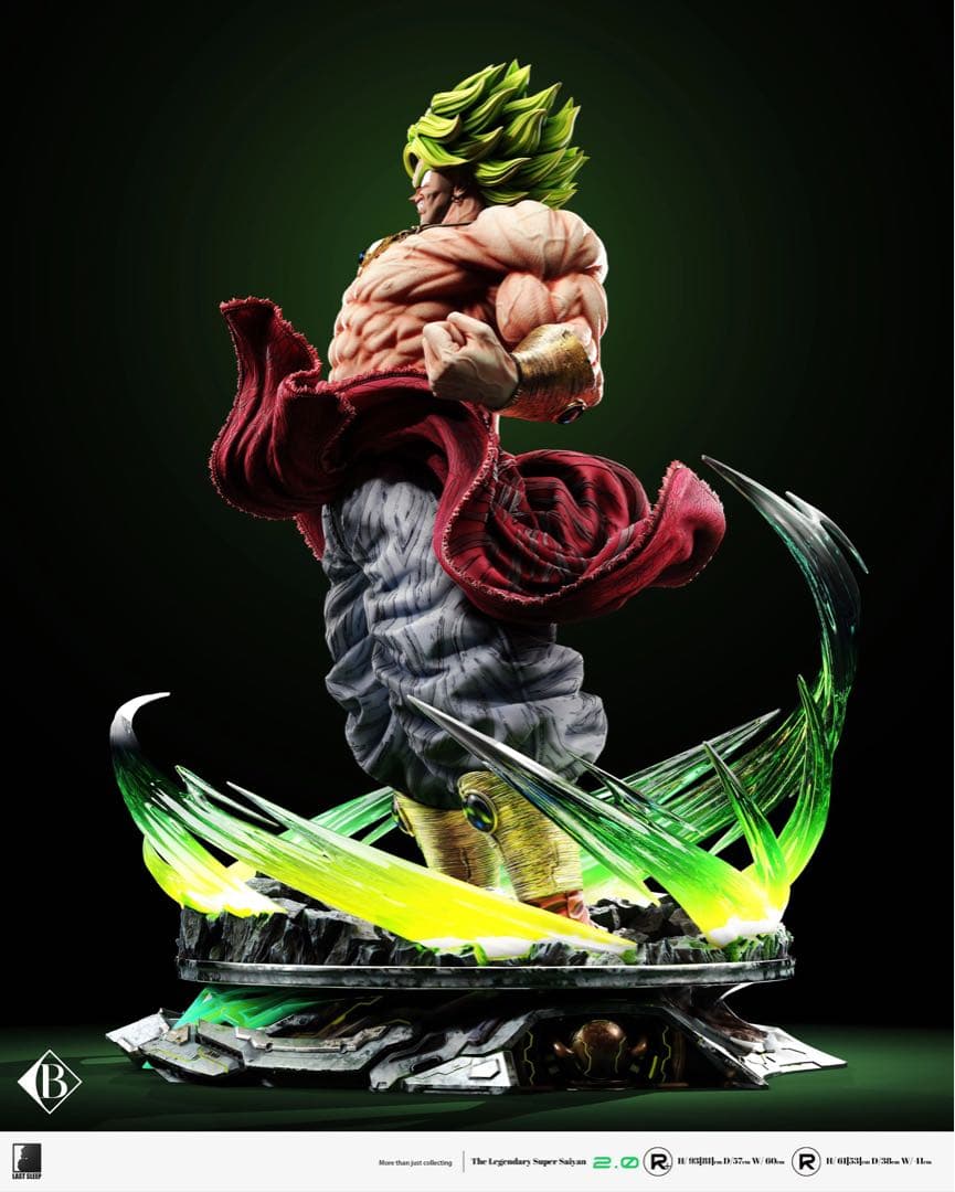 ドラゴンボール 1／6スケール ブロリー 高配版 フィギュア ガレージキット