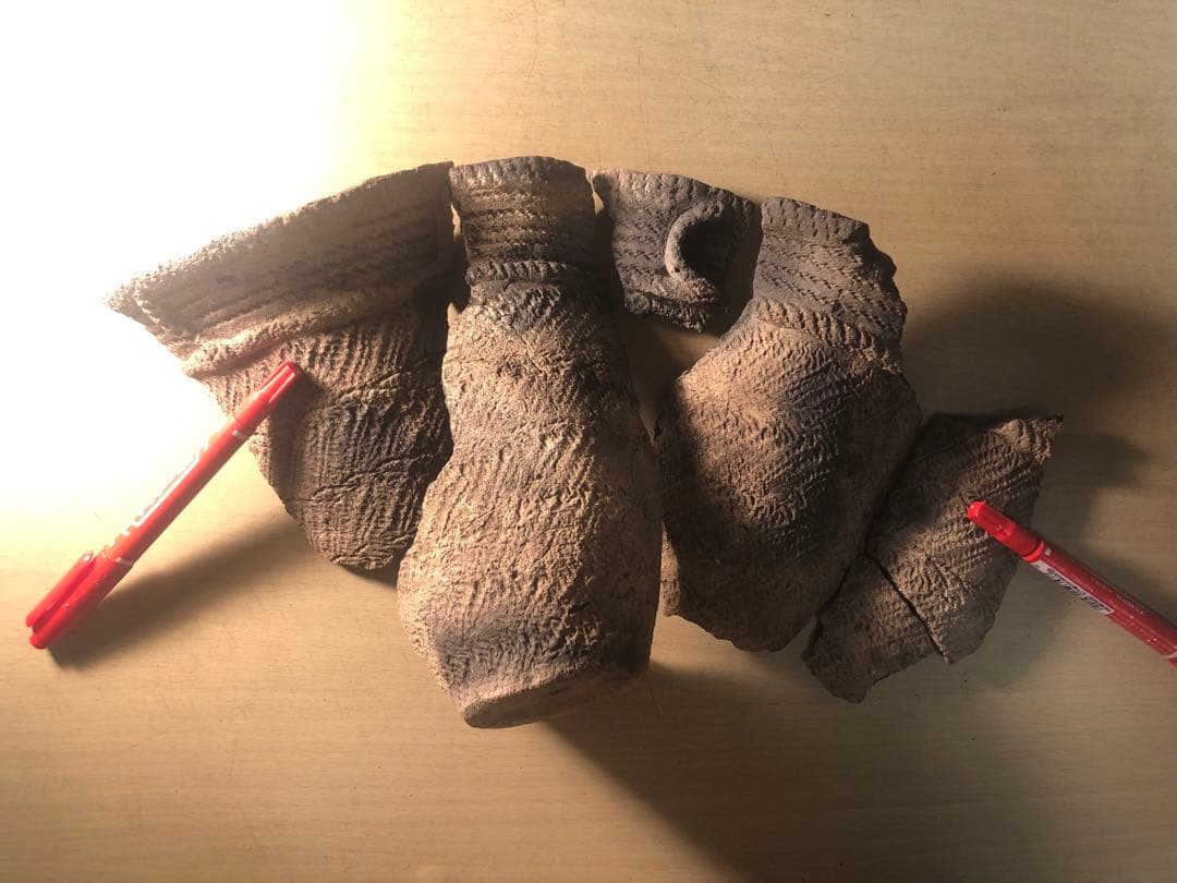 「縄文土器の欠片 No.535」です。