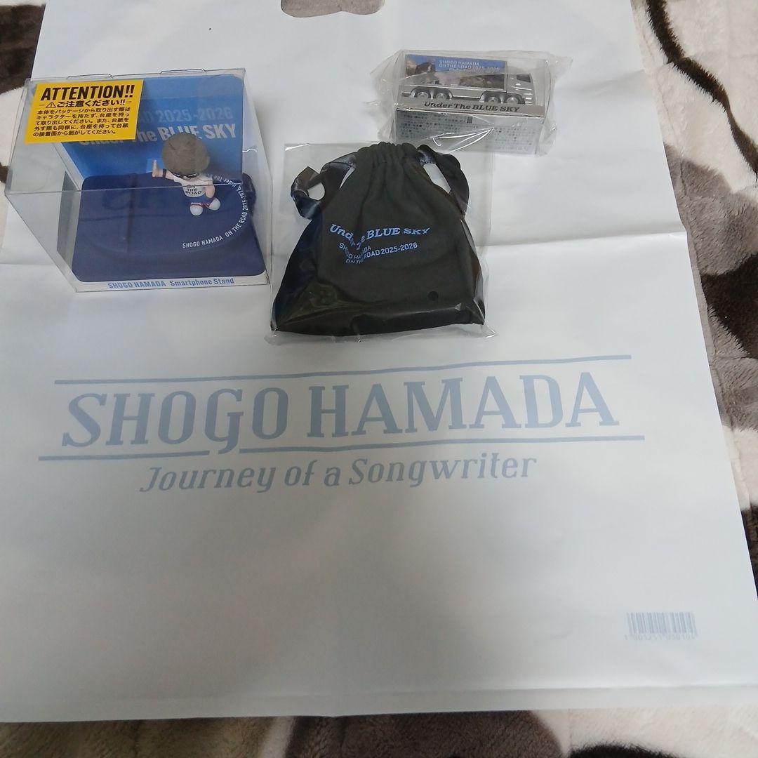 浜田省吾 ツアートラックミニカー&スマートフォンスタンド&レザーキーリング