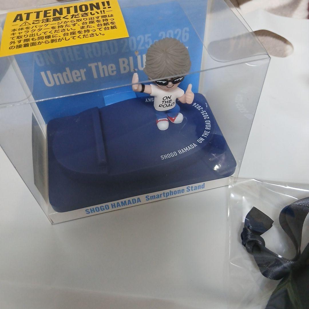 浜田省吾 ツアートラックミニカー&スマートフォンスタンド&レザーキーリング