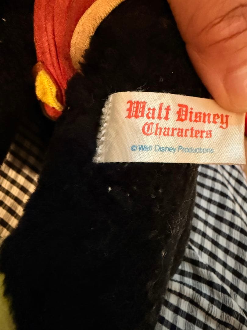 ミッキー ミニー ぬいぐるみ vintage