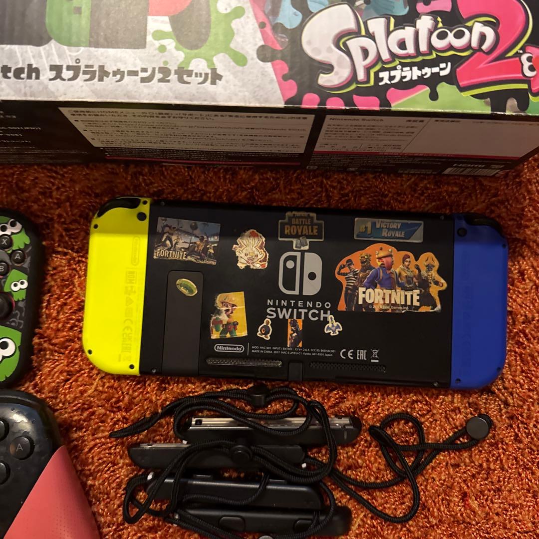 Switch Nintendo Switch スプラトゥーン2セット ＋ケース他
