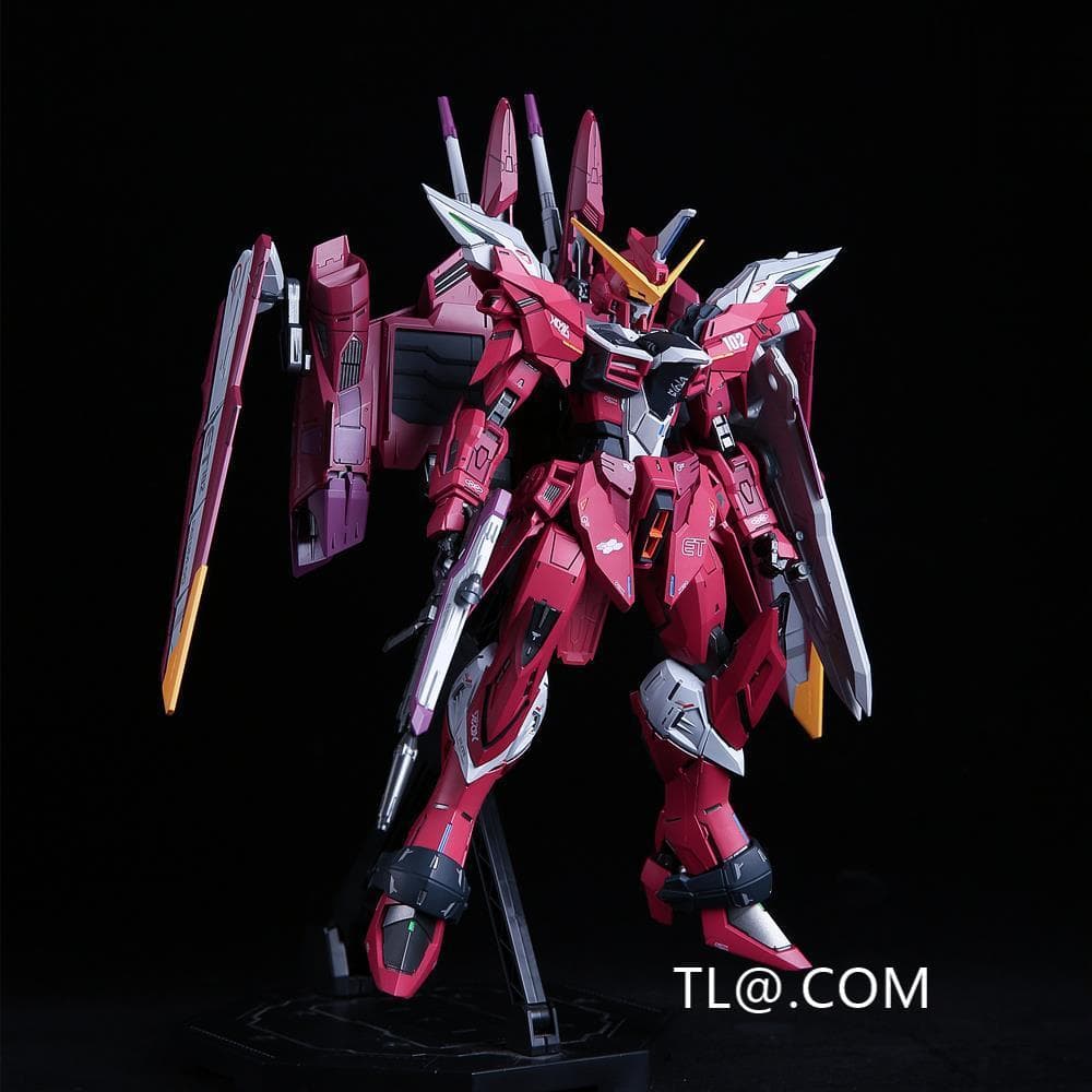 ガンプラ MG 1/100 ジャスティスガンダム 　改造　塗装完成品