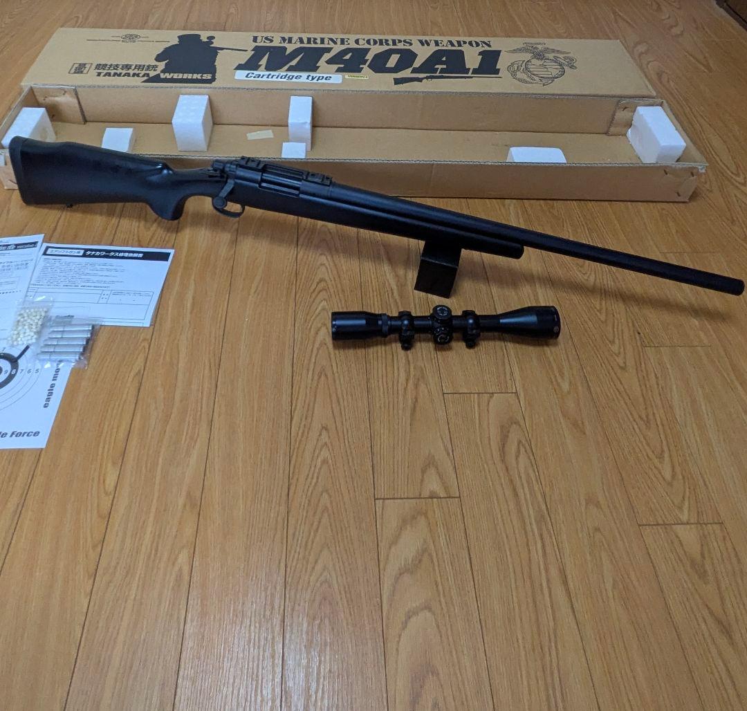 タナカ M40A1カートリッジ ( Version2) ＆ hakkoスコープ