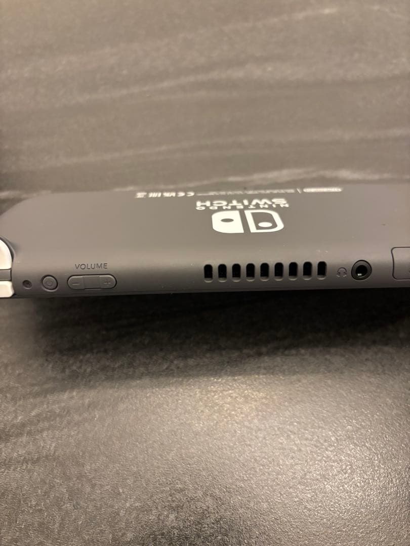 傷なし！超美品Nintendo Switch Lite グレー 本体　ケース付き