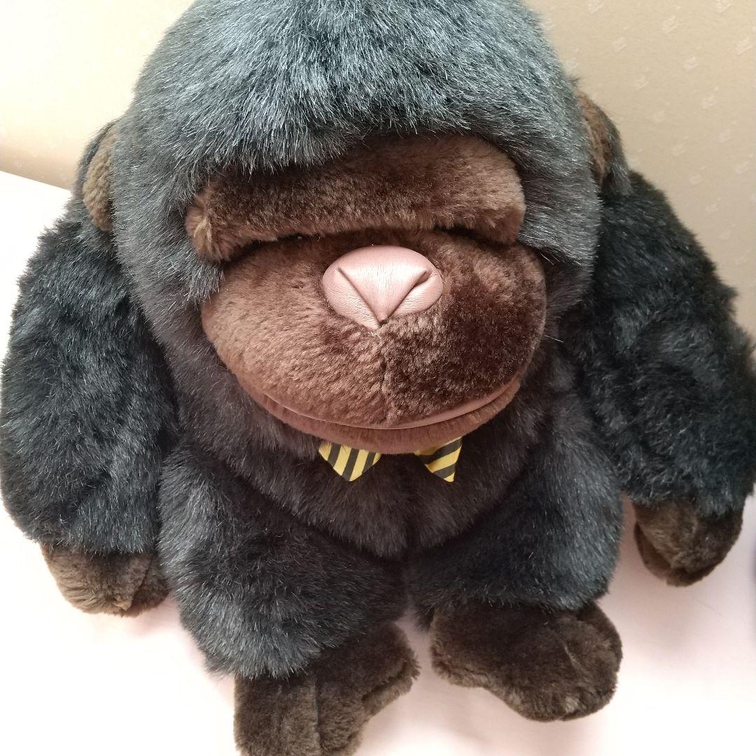 ヒロクンハウス　ゴリラ ぬいぐるみ 2体セット　座って35cm　大