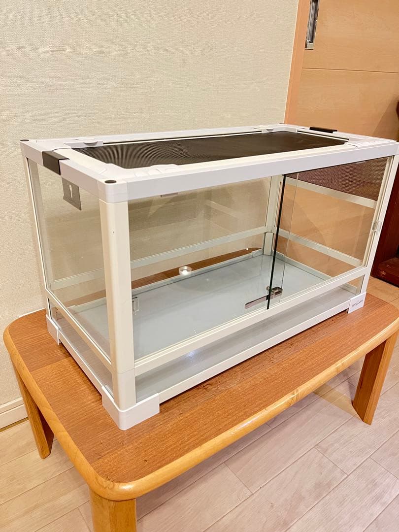 【直接手渡・配送可】美品　パンテオン WH6035 鍵つき　飼育ケージ 爬虫類