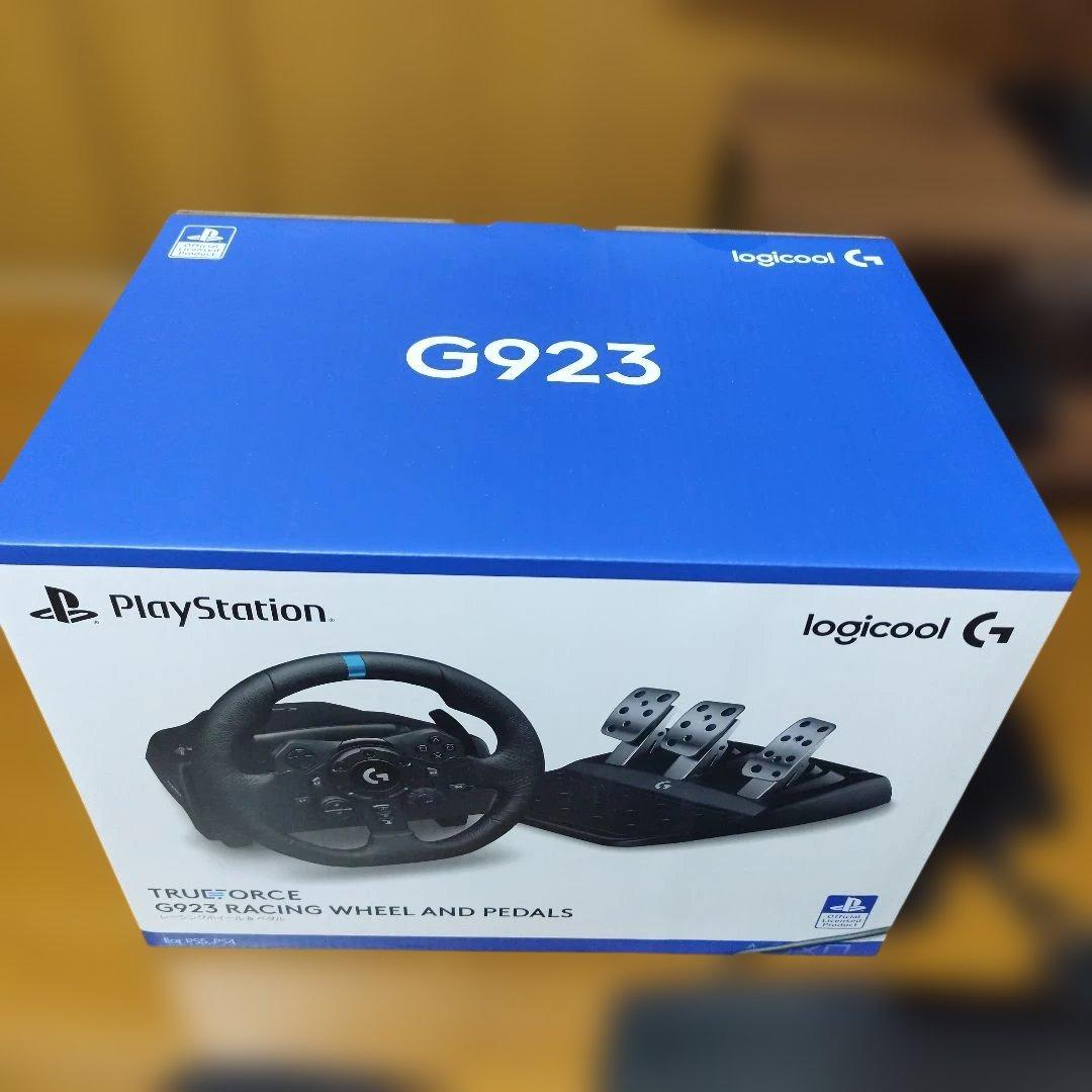 ☆新品同様☆Logicool G923d ハンコン・スタンドセット☆