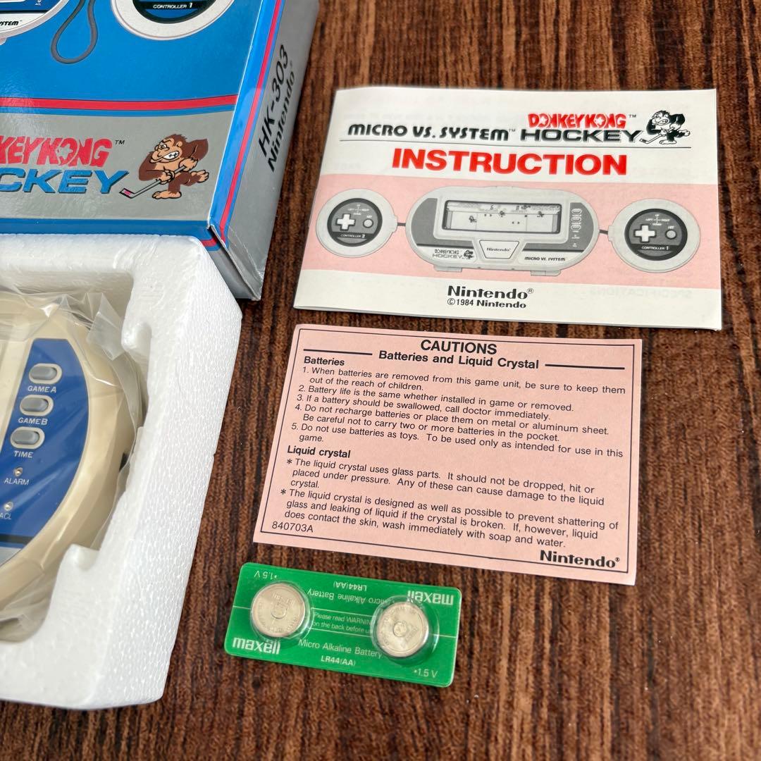 新品 ドンキーコングホッケー ゲームウォッチ ニンテンドー 海外版 レトロ